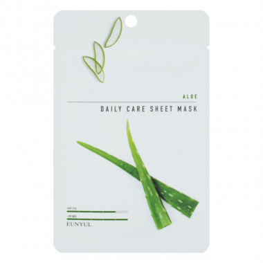 Eunyul Маска тканевая для лица с экстрактом алое Aloe daily care sheet mask 22 г — Makeup market
