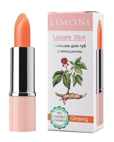 Limoni Бальзам для губ Lipcare Stick 05 Женьшень фото 1 — Makeup market