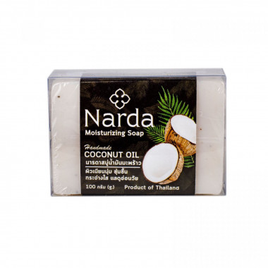 Twin Lotus Мыло с кокосовым маслом 100 г Narda Coconut oil soap 100 g — Makeup market