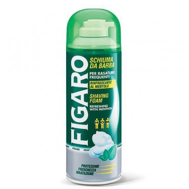 Malizia Figaro Пена для бритья с ментолом 400 мл Figaro Shaving Foam — Makeup market