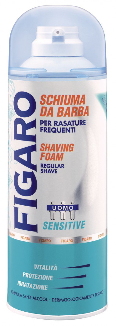Malizia Figaro Пена для бритья для чувствительной кожи 400 мл Figaro Shaving Foam — Makeup market