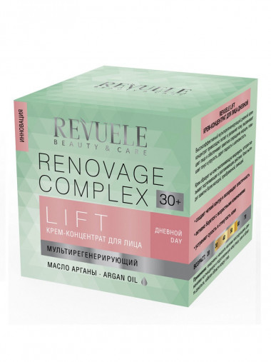 Revuele Renovage Complex 3D LIFT Крем-концентрат для лица Дневной Мультирегенерирующий 50 мл — Makeup market