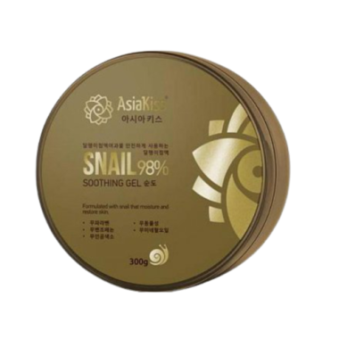 AsiaKiss Гель для лица и тела увлажняющий с муцином улитки Soothing gel snail 300 мл — Makeup market