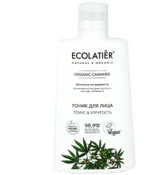 Ecolatier Organic Farm Green Cannabis Oil для лица Тоник 250 мл — Makeup market