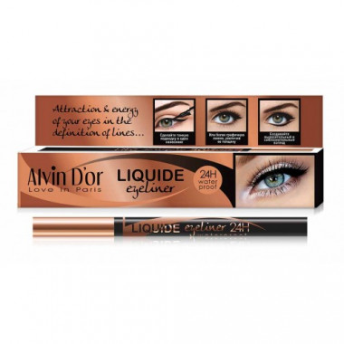 Alvin d'or Лайнер для глаз Liquid Eye liner — Makeup market