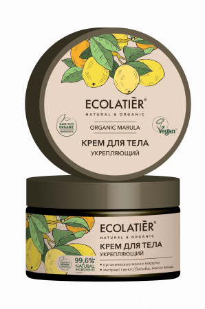 Ecolab Ecolatier Organic Farm GREEN &quot;MARULA Oil&quot; Крем для тела Укрепляющий 250 мл — Makeup market
