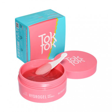 TokTok Патчи гидрогелевые против морщин Hydrogel eye patch anti-wrinkle 60 шт — Makeup market