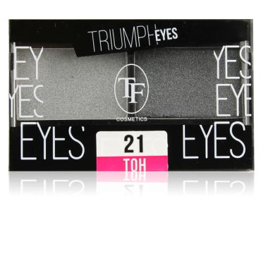 Триумф TF Тени для век двухцветные Triumph Eyes СТЕ-33 — Makeup market