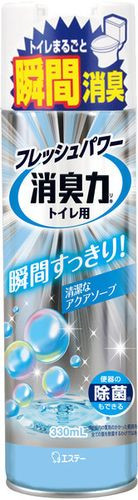 Shoushuuriki  Освежитель воздуха для туалета Свежесть спрей 330 мл — Makeup market