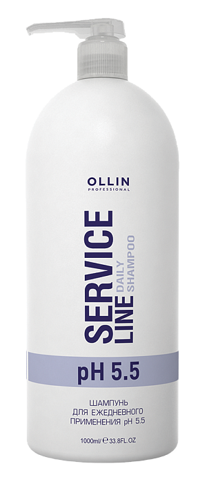 Ollin SERVICE LINE Шампунь для ежедневного примения рН 5.5 1000мл — Makeup market