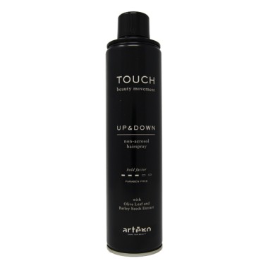 Artego Жидкий лак для волос эластичной фиксации Touch Up &amp; Down 400мл — Makeup market