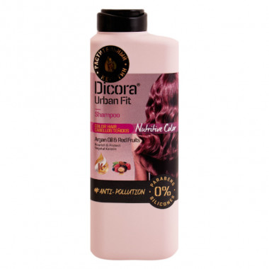 Dicora Шампунь для окрашенных волос с растительным кератином 365 мл — Makeup market
