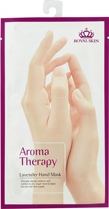 Royal Skin Увлажняющие перчатки Aromatherapy lavender — Makeup market