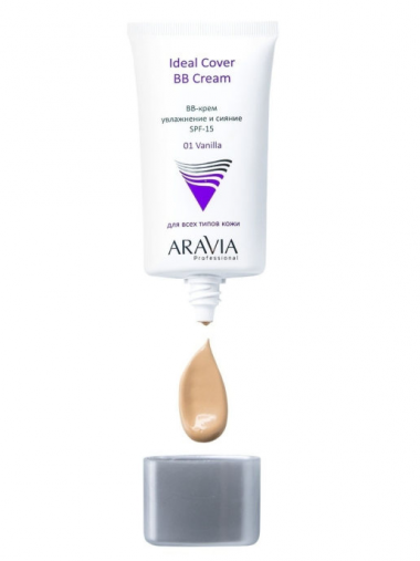 Aravia BB-крем увлажняющий SPF-15 Ideal Cover BB Cream 50 мл — Makeup market