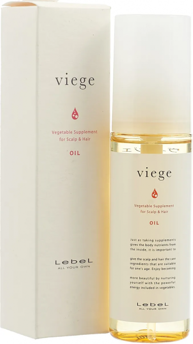 Lebel Масло для восстановления волос Viege Oil 90 мл — Makeup market
