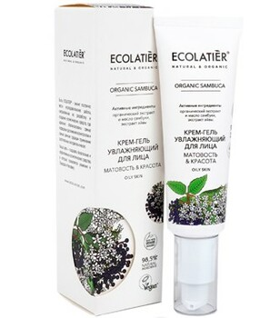 Ecolatier Organic Farm Green Sambuca для лица Крем-гель увлажняющий 50 мл — Makeup market