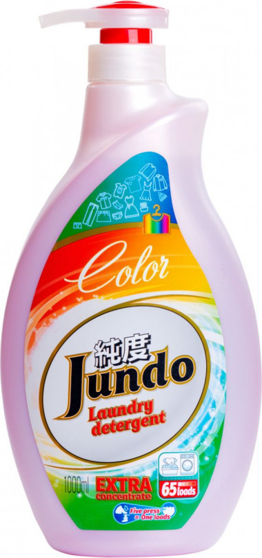Jundo Color Концентрированный гель для стирки Цветного белья 65 стирок 1 л — Makeup market