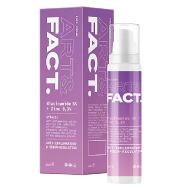 Art&amp;Fact Крем-гель Корректирующий антиакне Niacinamide 5% Zinc 0,3% 30 ml — Makeup market