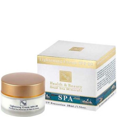 Health&amp;Beauty Крем для лица отбеливающий для кожи с пигментными пятнами SPF20 — Makeup market