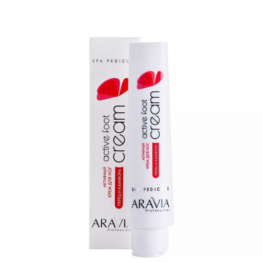 Aravia Активный крем для ног с камфарой и перцем 100 мл — Makeup market