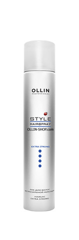 Ollin Style Лак для волос экстра-сильной фиксации 75 мл — Makeup market