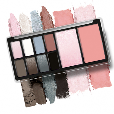 Триумф TF Палетка для макияжа Beauty Set №11 розово-нюдовая CTE31 — Makeup market