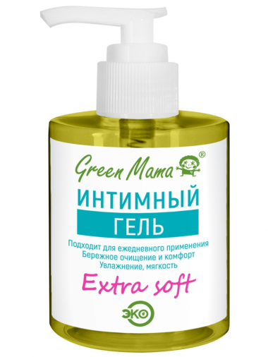 Green Mama Формула Тайги Крем-гель для интимной гигиены extra soft 300 мл с дозатором — Makeup market