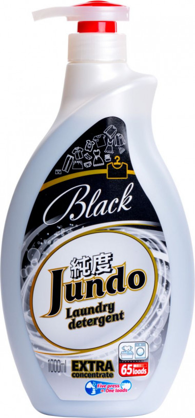 Jundo Black Концентрированный гель для стирки Черного белья 65 стирок 1 л — Makeup market