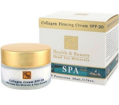 Health&amp;Beauty Крем для лица укрепляющий коллагеновый SPF20 — Makeup market