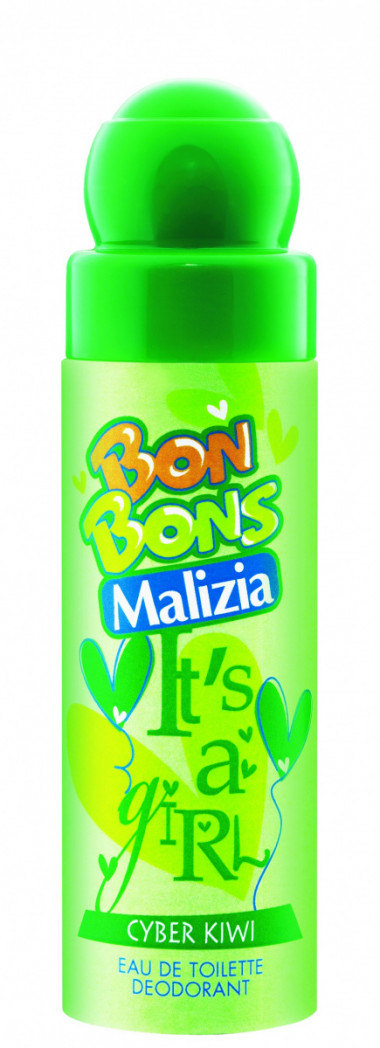 Malizia Bon Bons Дезодорант Cyber Kiwi 75 мл — Makeup market