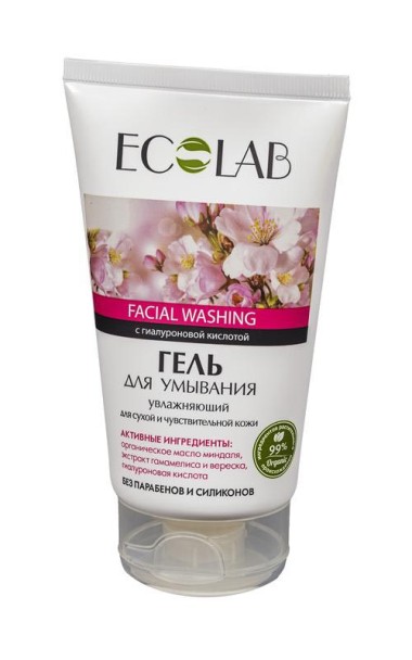 Ecolab Гель для умывания &quot;Увлажняющий&quot; для сухой и чувствительной кожи — Makeup market