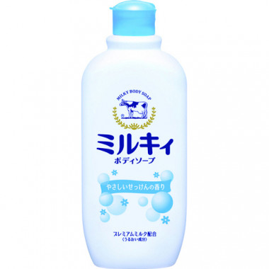 Cow Skinlife Молочное увлажняющее жидкое мыло для тела с ароматом цветочного мыла Milky Body Soap флакон с крышкой 300 мл — Makeup market