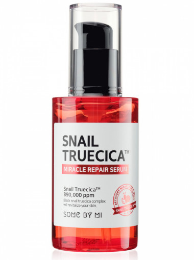 Some By Mi Сыворотка с муцином чёрной улитки Snail Truecica Miracle Repair Serum 50 мл — Makeup market